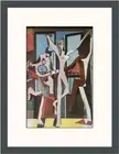 Pablo Picasso Three Dancers Custom Framed Print