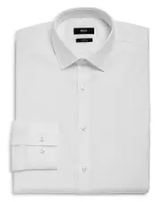 Boss Basic Solid Slim Fit Dress Shirt