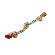 Flossy Chews Braidys 3 Knot Tug Dog Chew Toy - 4 Sizes