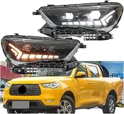 Car Bumper Compatible For Haval Headlamp Geatall Hover POER Headlight ALL IN LED 2021~2023y Car Accessories Head Lamp Hover POER Fog Lamp