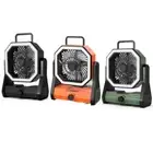 Camping Fan Light Ceiling Tent Fan 20000mAh Outdoor LED Light for Fishing