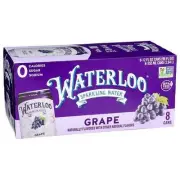 Sparkling Water Grape 96 Oz (Case Of 3)