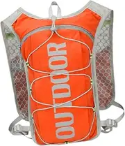 kowaku Hydration Backpack,Running Hydration Vest,Water Bag Pack for Biking,Outdoor,Climbing , Orange
