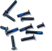 Jintai Black Lower Bottom Base Cover Case Screws Replacement for ASUS TUF FA506 FX506 (1set: 11pcs)