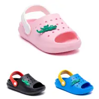 在飛比找Yahoo奇摩購物中心優惠-【母子鱷魚】童鞋 萌趣水陸兩用洞洞鞋（BGF6045）