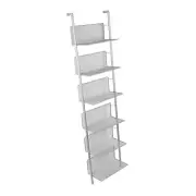 Standing Bookshelf 6 Tier Floor Magazine Organizer Rack For Newspapers Studio