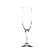 LAV 6 Piece Empire Champagne Flutes Set - Classic Stemware Glasses for Prosecco, Sparkling Wine - 220ml