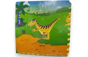 4pcs Jumbo Dinosaur Play Mat Soft Foam Mat Jigsaw Puzzle Baby Toddlers Children