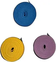BELLIFFY 10Pc Sweat Absorption Grip Tape for Badminton and Squash Racket Smooth Adhesive Overgrip with Random Colors Excellent for Tennis Head Sweatband and Enhanced Comfort