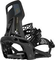 2026 Nidecker SuperMatic Drop In Snowboard Bindings Black XL (11-14)