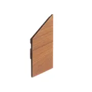 DECO 50 x 80mm Casuarina Angle Right DecoBatten End Cap