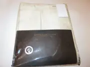 Donna Karan Tailored Pleat King flat sheet White Gold New $175