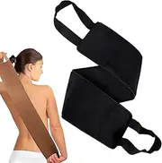 Back Self Tanner Applicator | Soft Black Lotion Applicator with Handle - Back Moisturizer Applicator for Self Tan, Lotion Applicator for Back Tanner Lotion Maciun