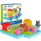 Jigsaw Puzzle Little Red Riding Hood Smart Hide&Seek Board Games IQ Training