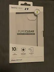 tech21 PureClear Case - iPhone 11 Pro Max - Antimicrobial & 10ft Drop Protection
