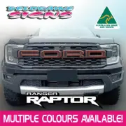 Ford Next Gen Ranger Raptor (RA) Grill Stickers Decals OUTLINE