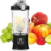 Portable Personal Blender | Rechargeable Shake Cups - Rechargeable Veggie Shake Blender for Juice Coffee Ice Blending Complementary Food