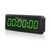Gym Interval Timer, 12" Digital Wall Alarm Clock Timer for Interval Workout w...