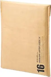Hakuba 4977187214963 AMZSPELLS16CF PC Sleeve Plus Shell Envelope Laptop Sleeve Compatible with 16-inch MacBook Pro, 15-inch MacBook Air