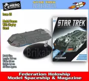 Eaglemoss Star Trek Starship Collection Issue 85: Federation Holoship - NEW