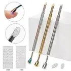 Stainless Steel Nail Polish Remover Pedicure Kit Manicure Tool Set