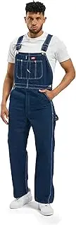 [Dickies] Men's Bib Overall, Indigo Blue, 44W x 32L