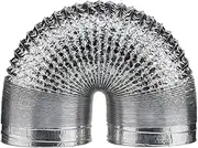 CCWUTQF 80/100/120/150/200 Mm Encrypted Aluminum Foil Ventilation Pipe Scalable Smoke Tube Kitchen Outlet Bathroom Exhaust Fan Hose(100 x 3M)