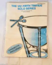 THE VIC FIRTH TIMPANI SOLO SERIES Book Cassette Instruction Drum Intermediate