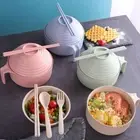 Insulation Household Cutlery Box Spoon Fork Instant Noodles Bowl Chopsticks