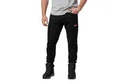 Hard Yakka Mens 3056 Cuff Cotton Drill Cargo Work Pants Y02340 - Black