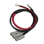 Dual 50 amp Anderson Plugs to Battery Lugs Splitter