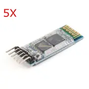 5Pcs HC-05 Wireless bluetooth Serial Transceiver Module