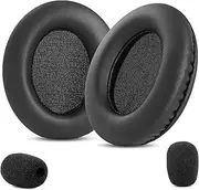 TaiZiChangQin Ear Pads Cushion Earpads Mic Foam Kit Replacement Compatible with Microsoft Lifechat LX-3000 LX3000 LX 3000 Headphone