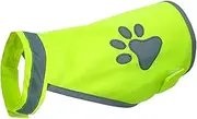 Dog High Visibility Vest - Dog High Vis Jacket | Pet Waterproof Safety Vest | Fluorescent Jacket for Night | High Visibility Pet Clothes Security Visible Gear for Strolling Adventure