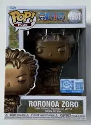 Funko Pop! One Piece Roronoa Zoro (Bronze) W/ Pop Protector 1901 IN HAND