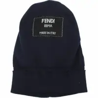 在飛比找PopChill優惠-[二手] 【義大利直送】全新品 Fendi 帽子男士羊絨藍色