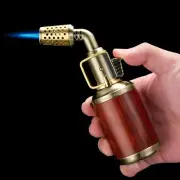 Windproof Pipe & Cigar Lighter Long Neck Design Powerful Gas Jet Torch Lighter