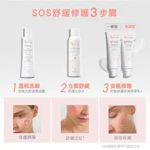 【Avene 雅漾官方直營】舒敏修護保濕精華乳+40ml(安瓶級乳液/清爽型)