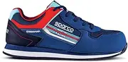 [Sparco] Unisex's Gymnaskhana S1p Martini-r Shoes Size 46 Blue Driving Style Loafer, 11.5 UK, Blue, 11.5 UK