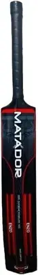 Matador Enzo Fiberglass Tape Tennis Cricket Bat (Black), SH