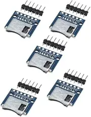 5PCS Micro SD SDHC TF Card Adapter Reader Module with SPI Interface Level Conversion Chip