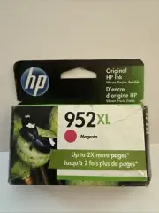 Genuine HP 952XL Magenta High Yield Ink Cartridge - L0S64AN - EXP. 04/30/2023