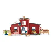Schleich Red Barn w/ Animals & Accessories Action Figure Toy Kids Playset 3y+