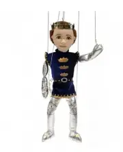 The Puppet Company Ltd 15” PRINCE-KNIGHT MARIONETTE Plush Puppet NEW RARE NRFB