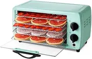 Fruit Dryer Dehydration Food Dehydrator Machine Food Dryer for Meat, Fruit, Herbs and Vegetables Food Preserver, Digital Temperature and Timer of 14 Hours with 5 Trays