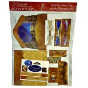 Miracle in the Manger Activity Kit 2012 Cardboard Sticker Kit Nativity Christmas