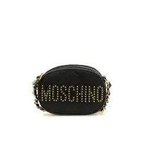 在飛比找蝦皮購物優惠-MOSCHINO 絎縫鉚釘尼龍側背包 7T753582034