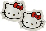 Zrike Brands Hello Kitty Melamine Dinnerware (Hello Kitty Face, Dinner Plates - Set of 2)