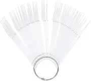 Ipetboom Nail Polish Display Board 100pcs Tips Nail Art Display Tools for Salon Use