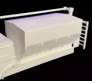 1/16 Scale Rear Grain Box With Auger